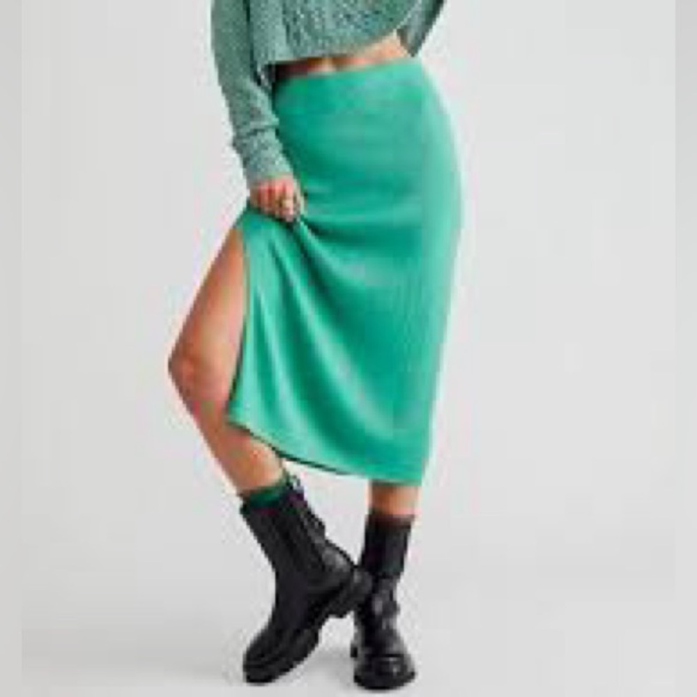 Free People XS Golden Hour Midi Skirt
